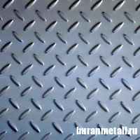 Картинка - Листы рифленые 4 мм ромб